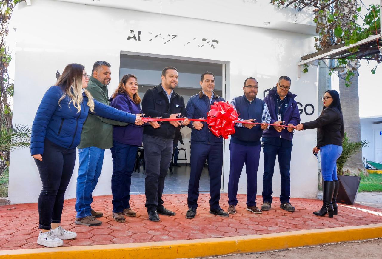 Personal de Alumbrado Municipal estrena comedor gracias a la unión de Toño Ochoa y SUTM
