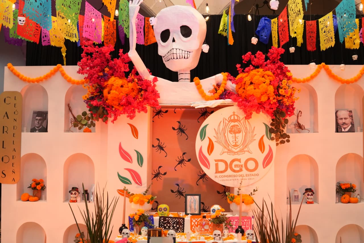 Conmemora Congreso Día de Muertos con homenaje a duranguenses ilustres