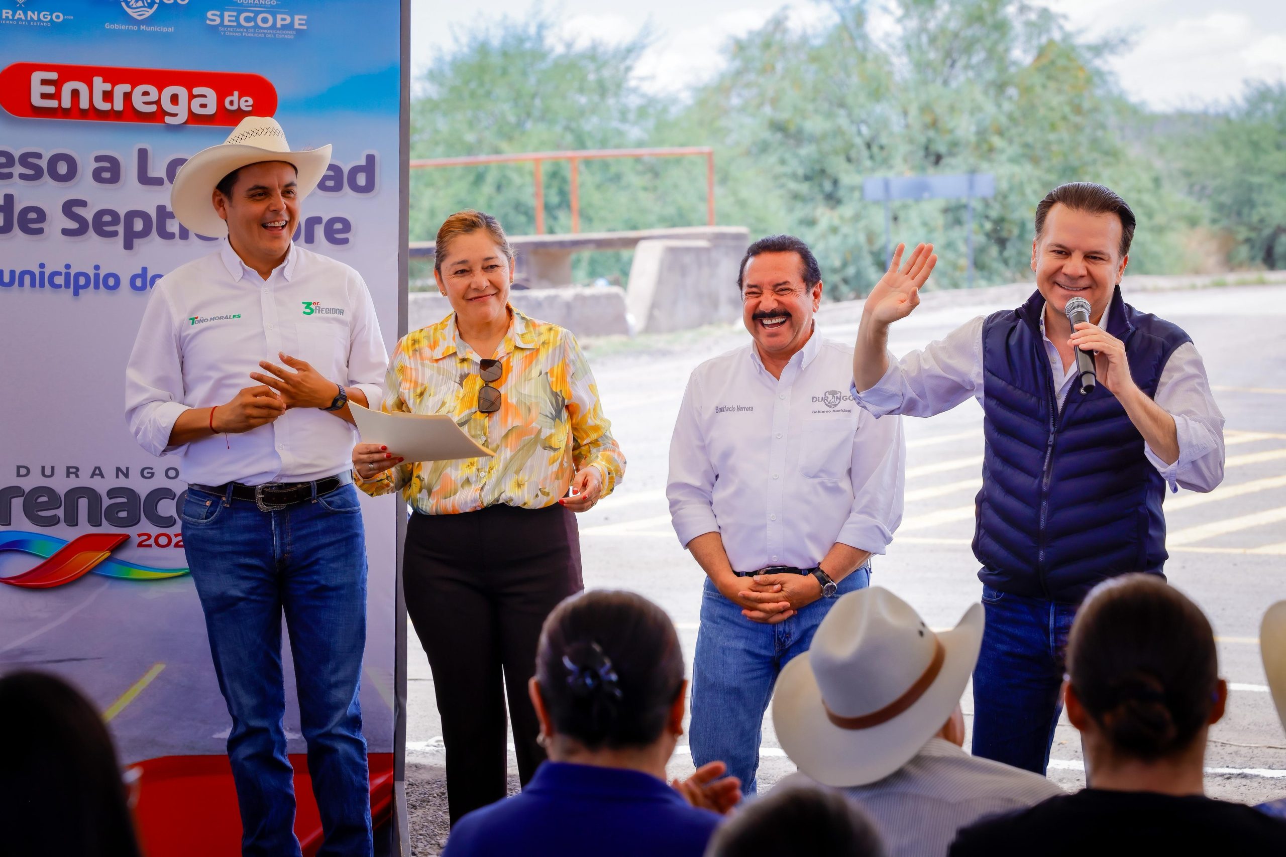 Mejores caminos, más movilidad para el medio rural: comunidad 15 de Septiembre