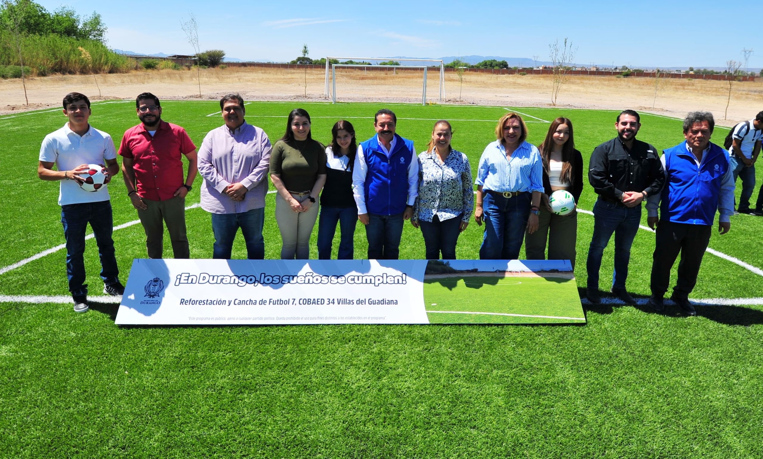 Gobierno Municipal impulsa espacios verdes y dignos en Durango
