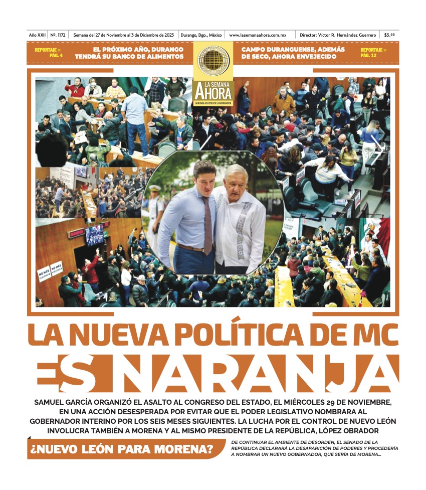 Portada del semanario 1172