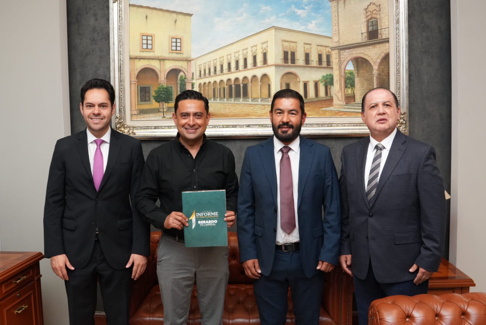 Recibe Héctor Herrera Primer Informe