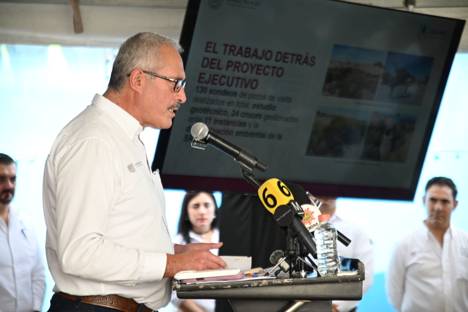 Plan Fluye suma 188 millones de pesos en obras hidrosanitarias complementarias y avanza en la solución de fondo al drenaje de Gómez Palacio