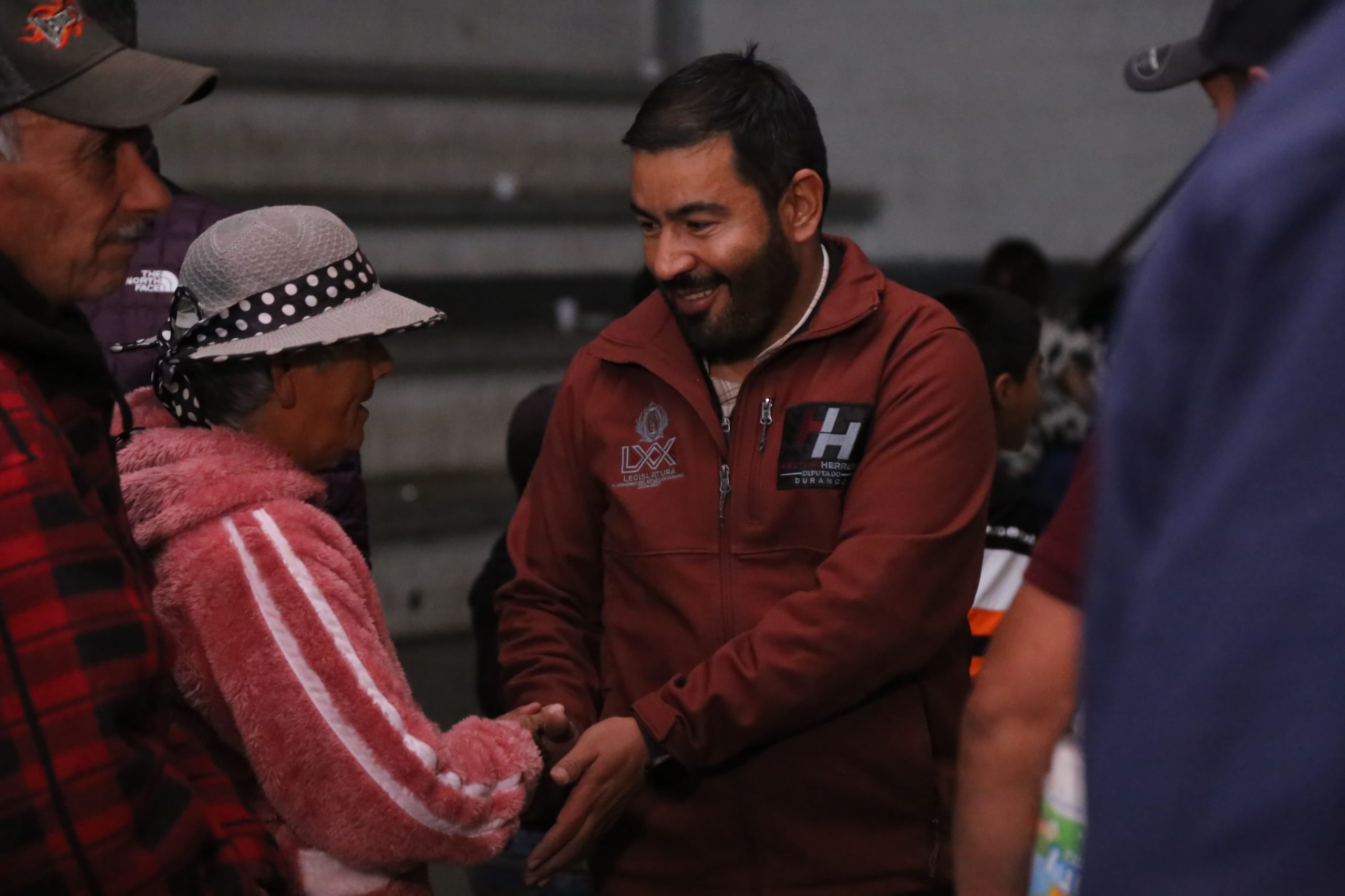 Inicia Héctor Herrera el 2025 con recorridos en la zona sierra de San Dimas