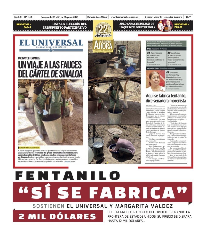 Portada del semanario 1144
