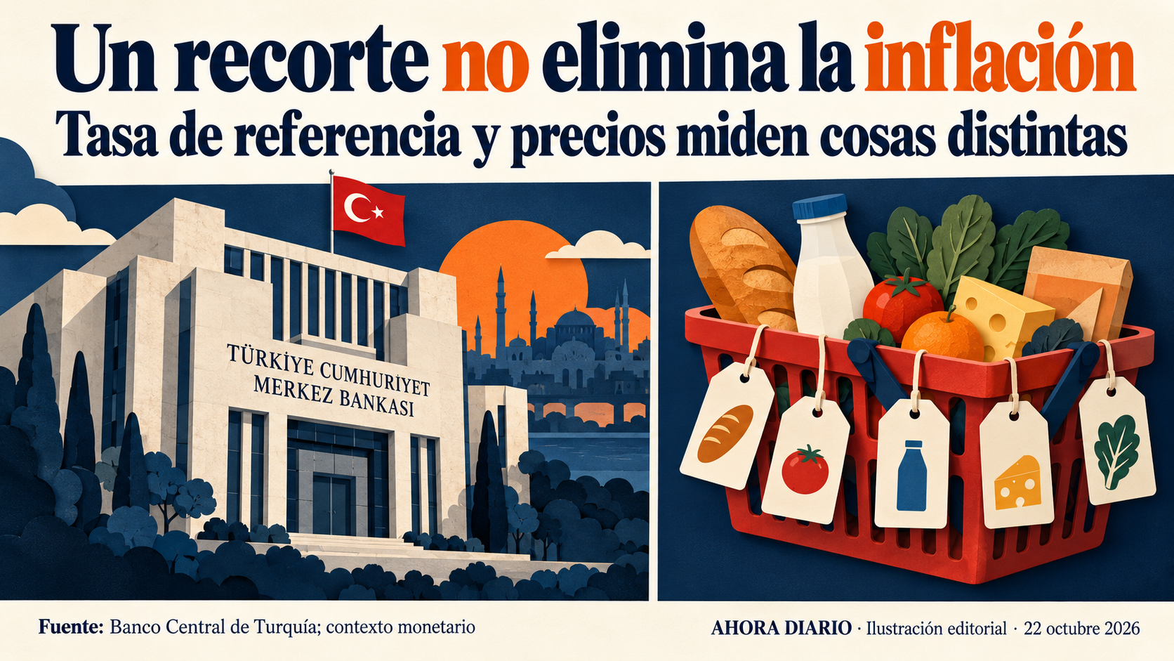 Recortar la referencia no equivale a eliminar la inflación ni reducir todos los precios.