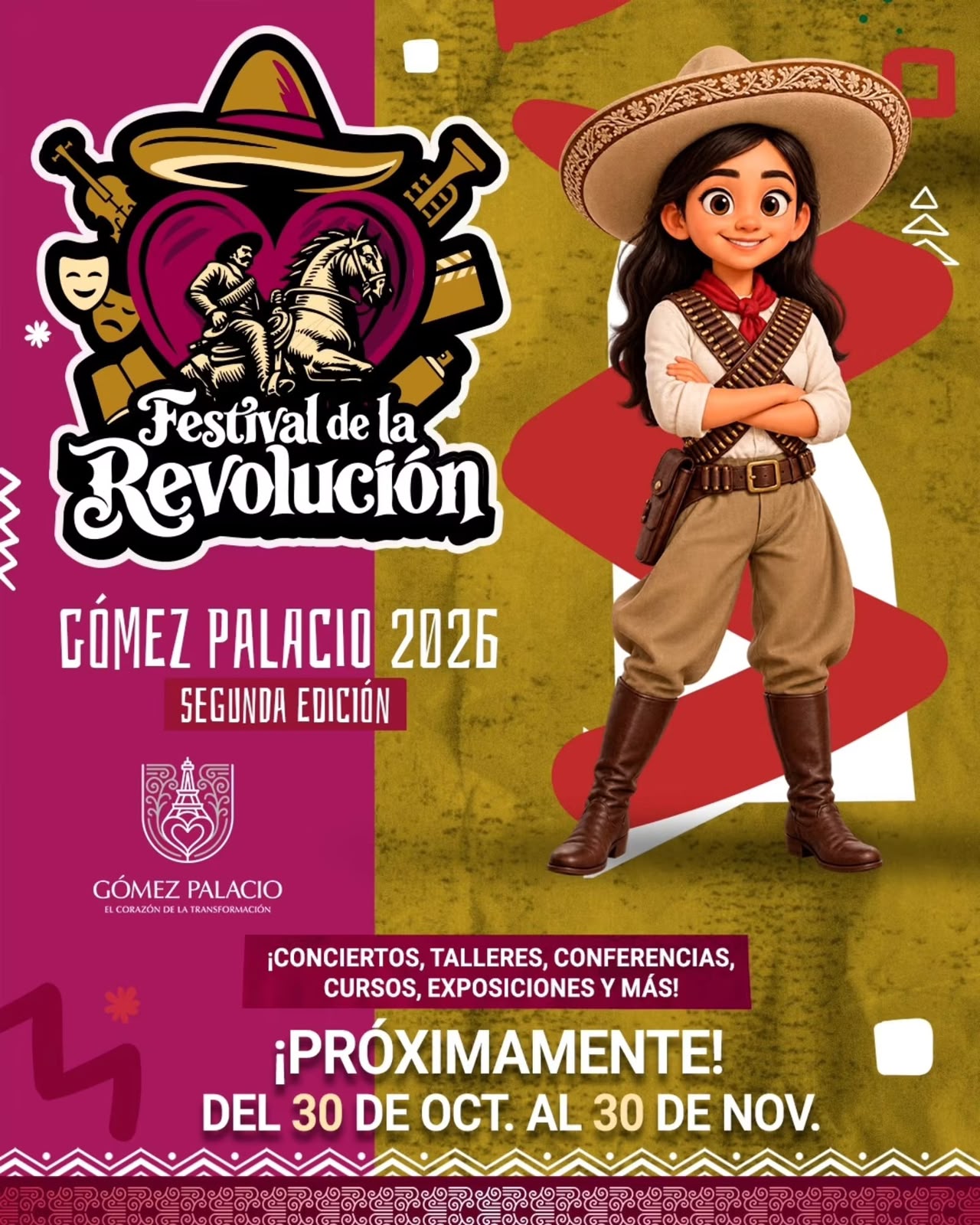 Betzabé Impulsa el talento y la formación artística con Festival de la Revolución 2026