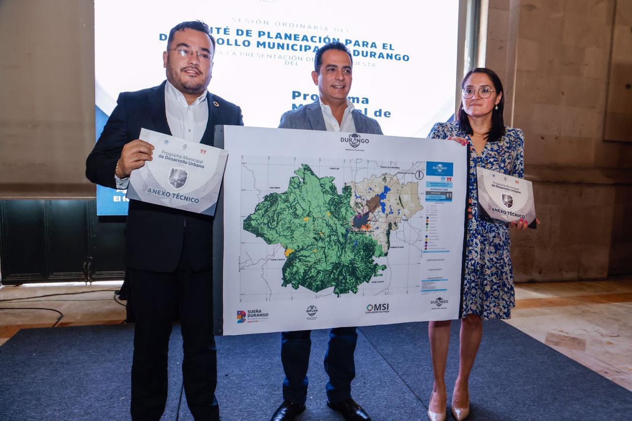 Durango avanza con planeación y visión urbana al 2040: Toño Ochoa.
