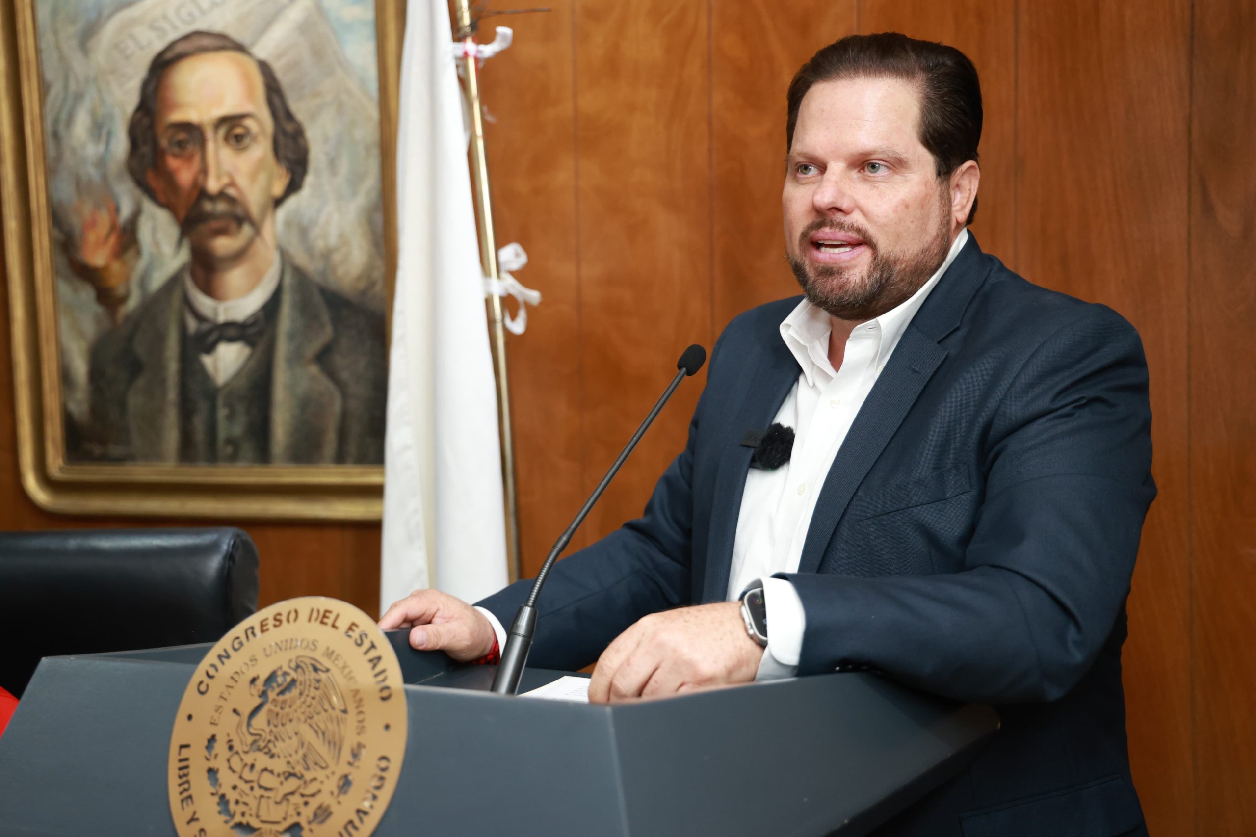 Convoca Otniel García a periodistas a afiliarse al Programa de Seguridad Social del Gobierno Federal