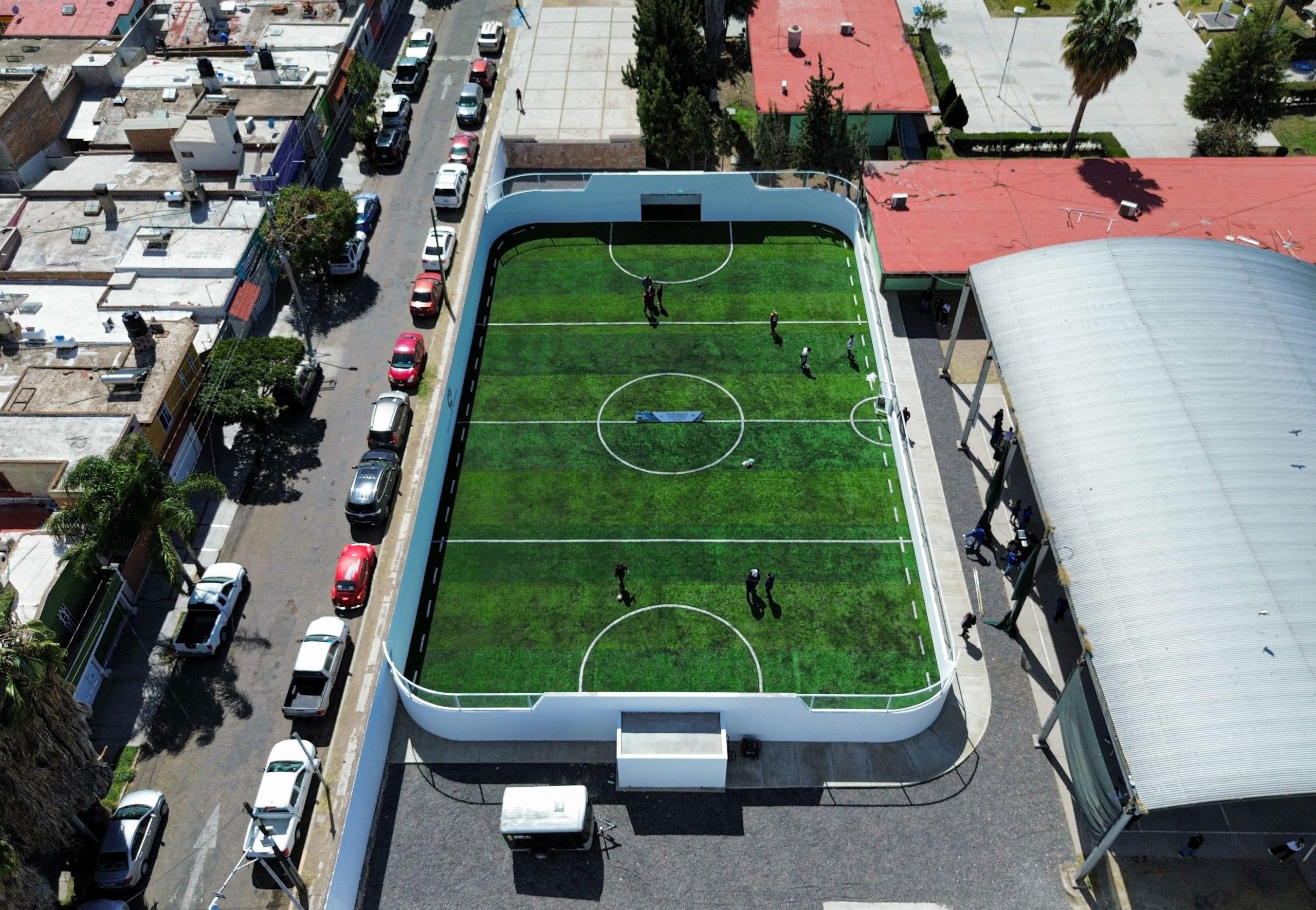 Golazo de los jóvenes de la Técnica 53 con el Presupuesto Participativo