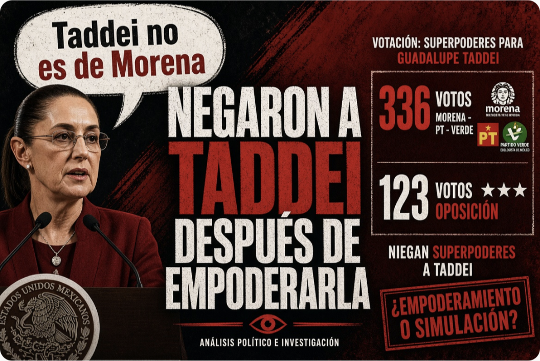 Negaron a Taddei después de empoderarla