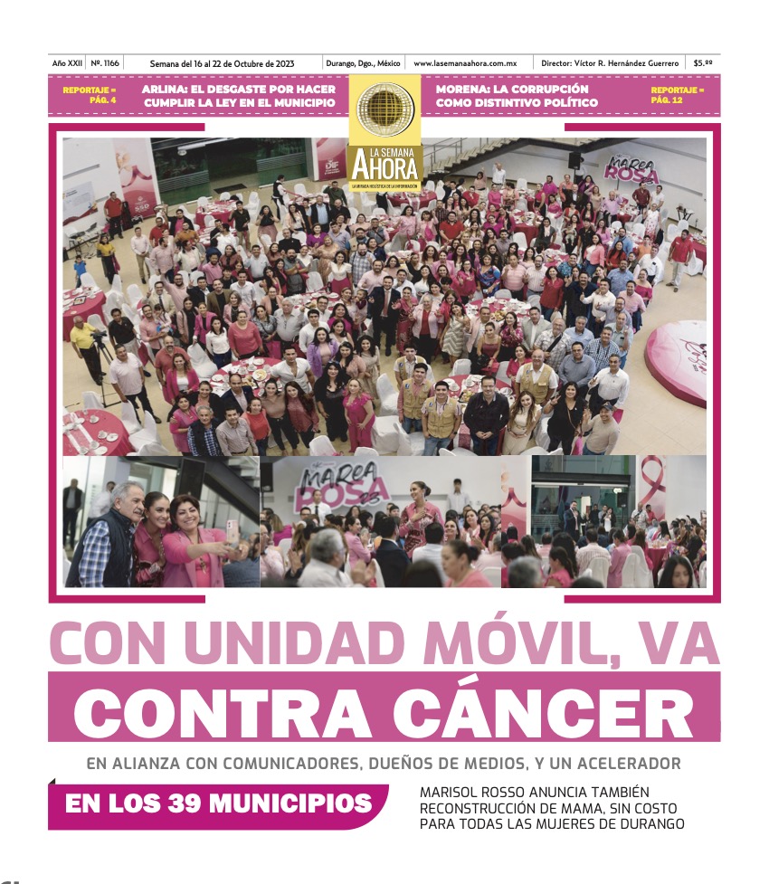 Portada del semanario 1166