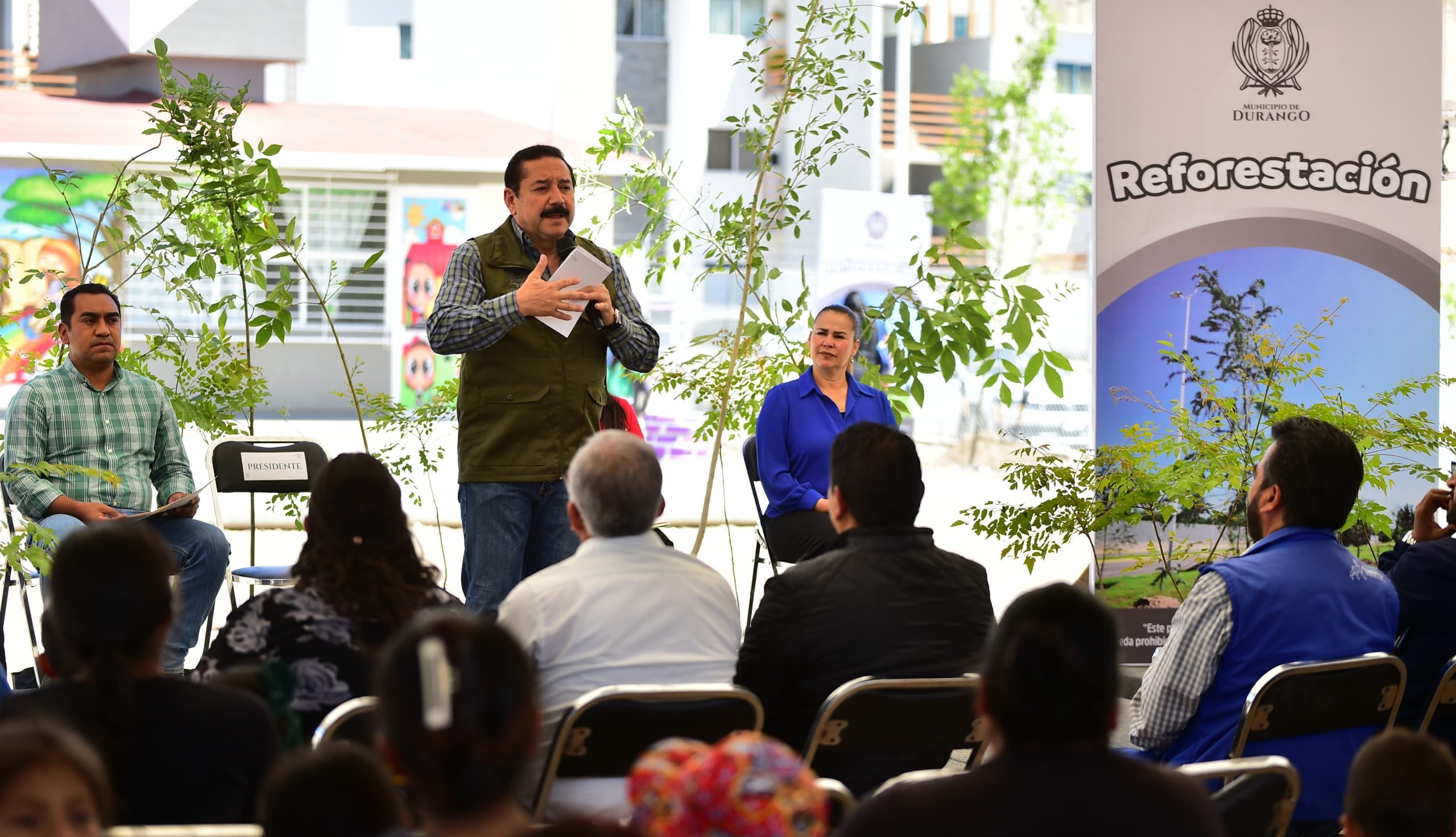 En equipo es Durango más verde y sostenible con acciones de reforestación