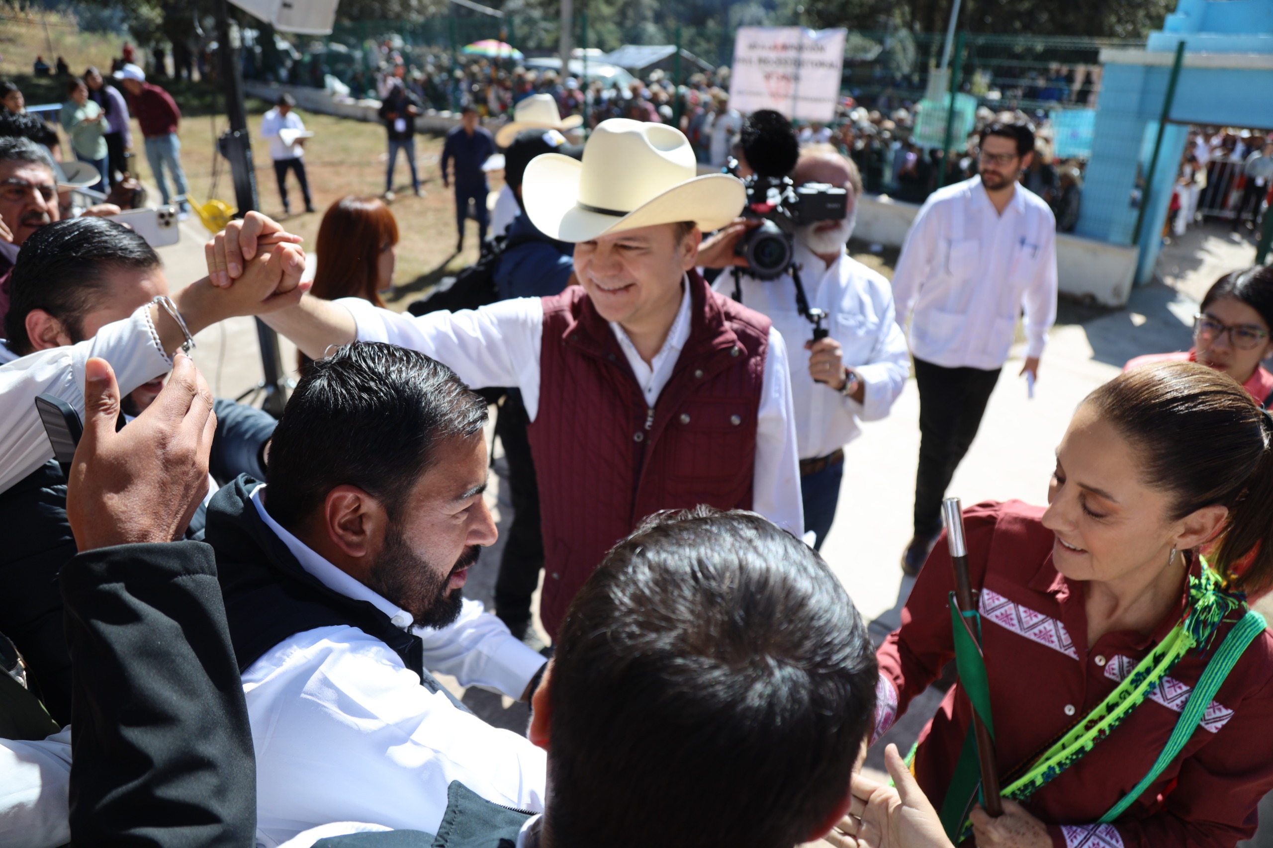 Con Claudia Sheinbaum avanza desarrollo de Durango: Héctor Herrera
