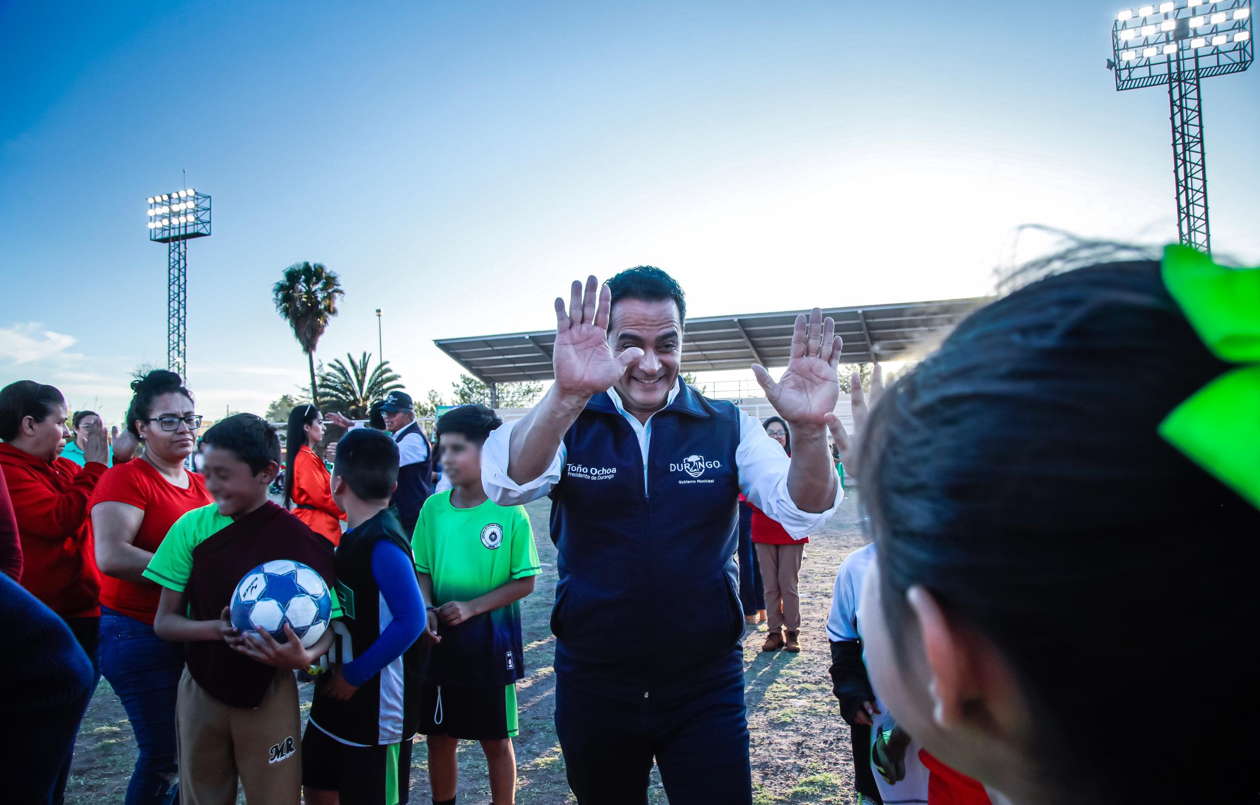 Al 100 con el deporte gracias al Presupuesto Participativo: Toño Ochoa