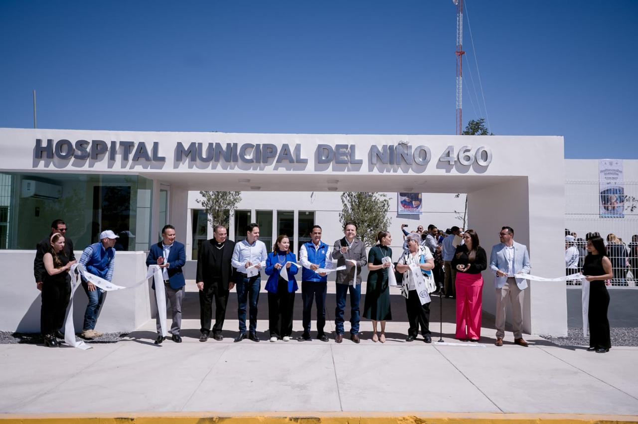 Se cumple el sueño de la gran familia duranguense con el nuevo Hospital Municipal del Niño 460