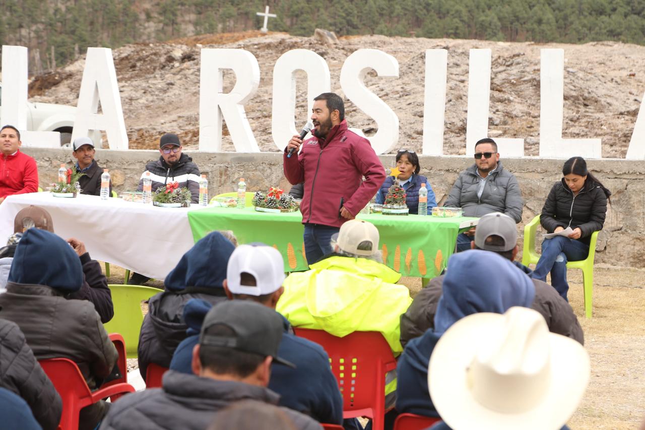 Recorre Héctor Herrera “La Rosilla”, comunidad más fría del país