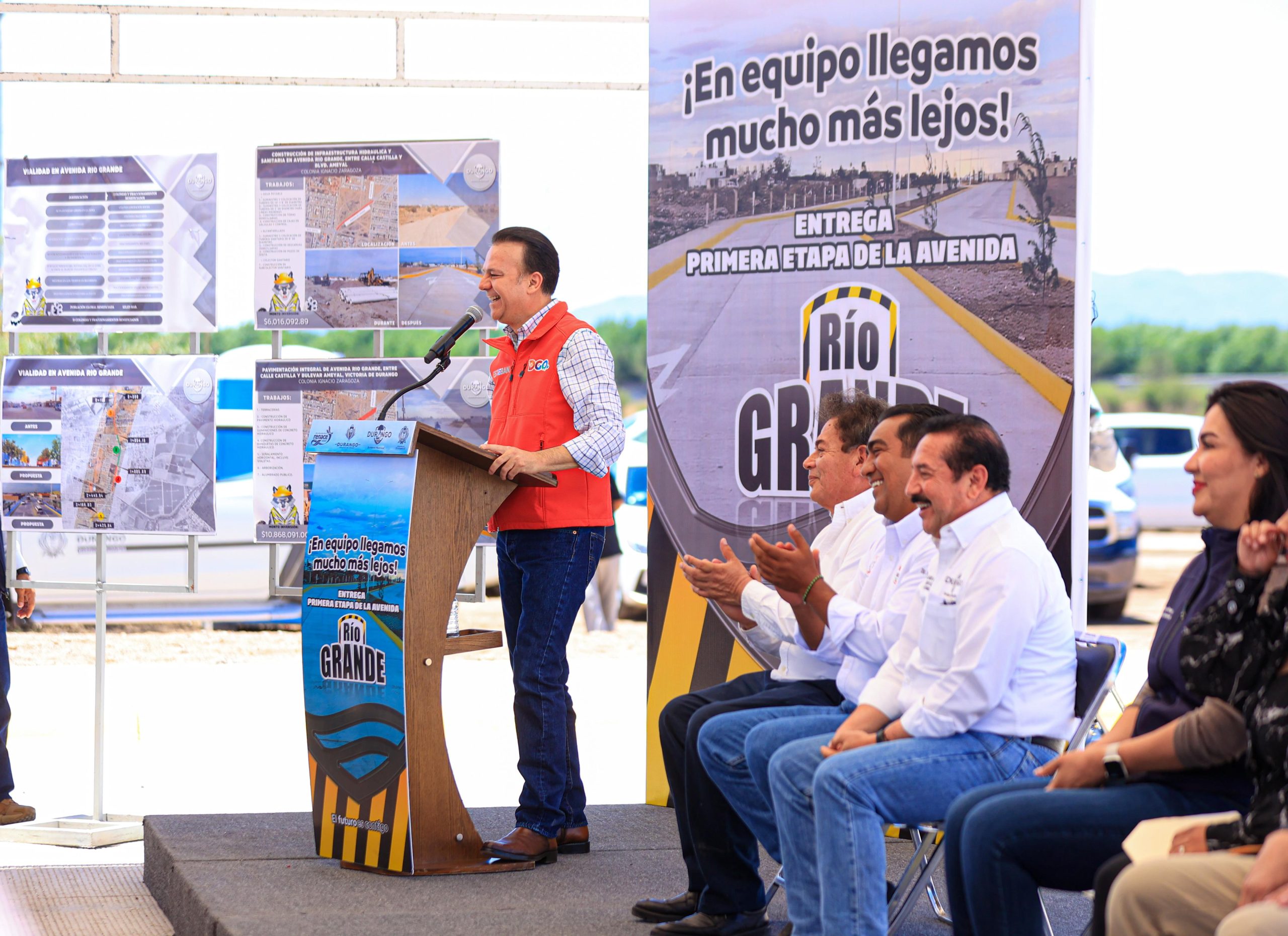 Lo que fue un sueño hoy es realidad: entregan la avenida Río Grande