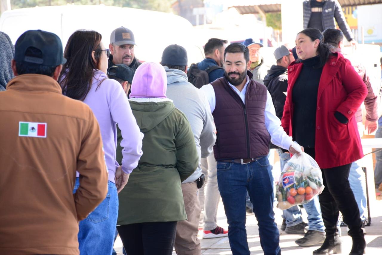 Recorre Héctor Herrera comunidades alejadas de Tepehuanes y Santiago Papasquiaro