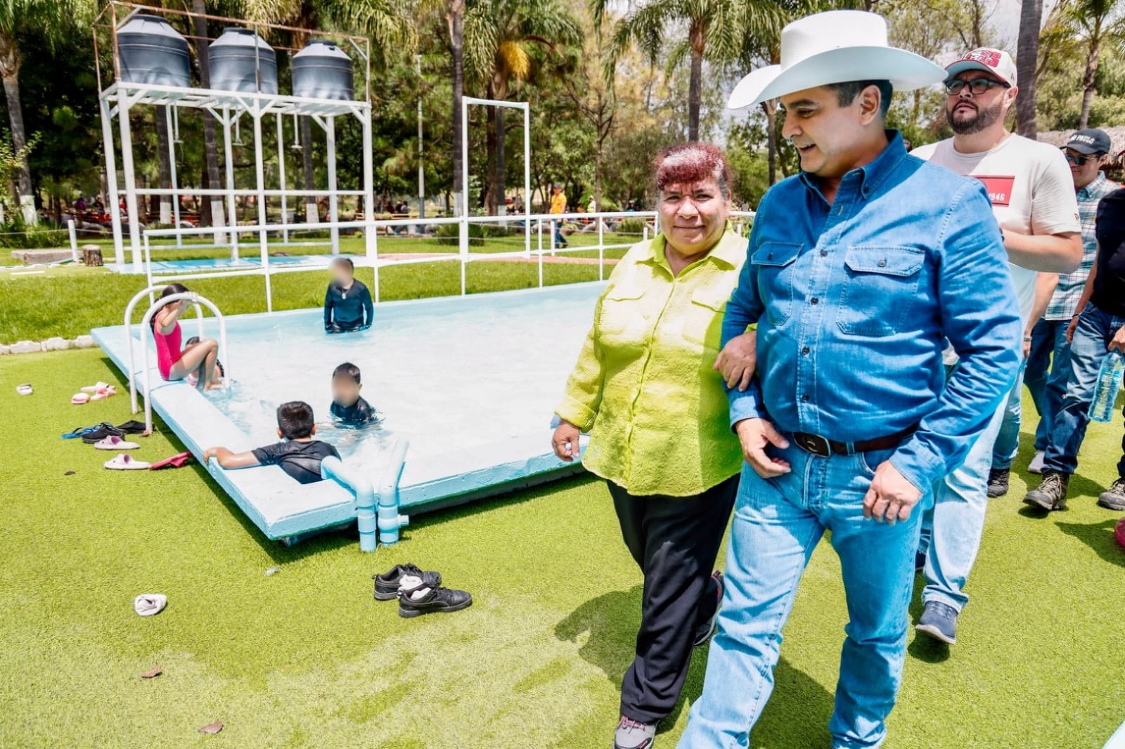 Llega la diversión con la Playa Dalila: familias duranguenses