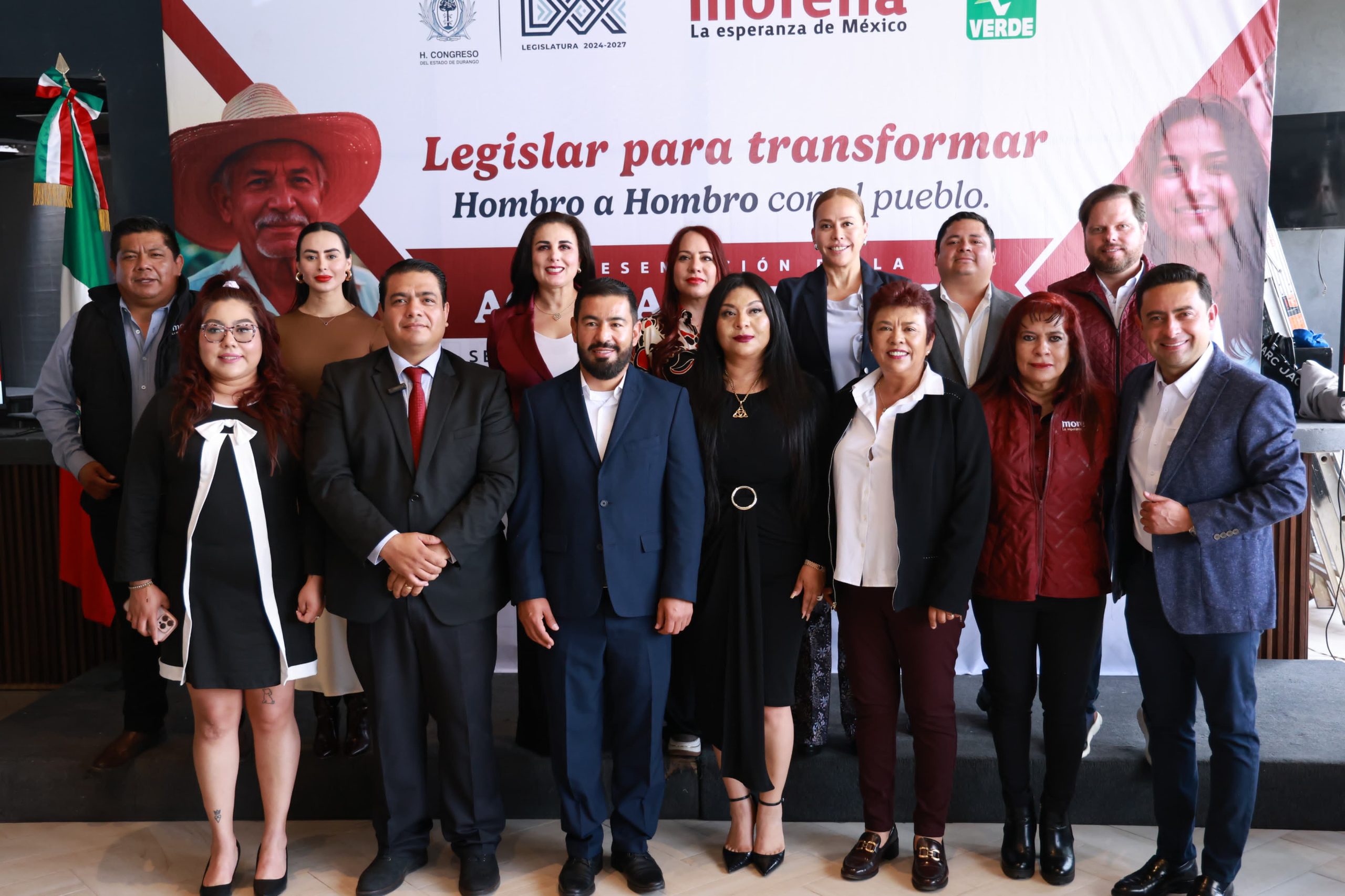 En La Laguna, diputados de Morena-PVEM presentan Agenda Legislativa “Hombro a Hombro”