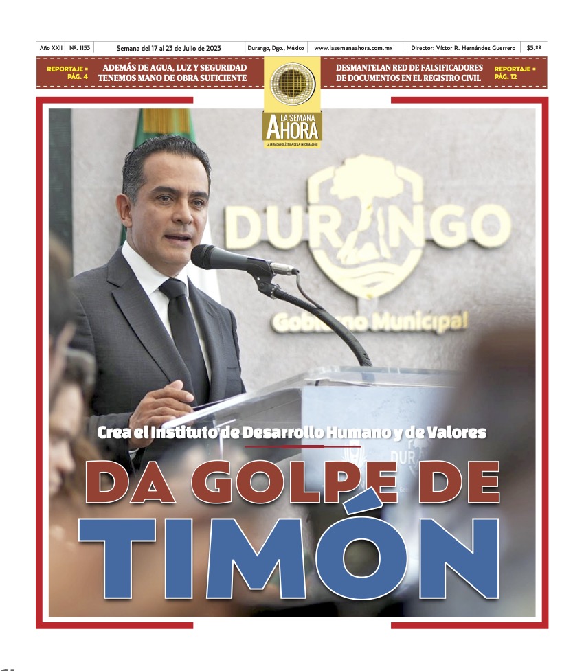 Portada del semanario 1153